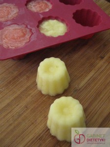 lodowe babeczki ananasowe